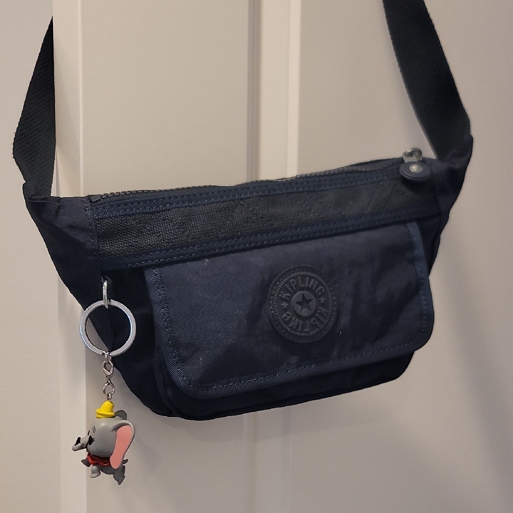 Kipling Navey Belt Bag with Adjustable Strap